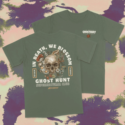 In Death We Blossom Vintage Tee - Ghost Hunt - T-Shirt