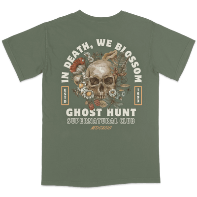 In Death We Blossom Vintage Tee - Ghost Hunt - T-Shirt