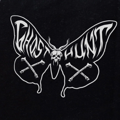 Moth and Bones Fleece Crewneck Ghost Hunt - 