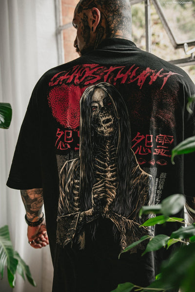 Onryo Garment-Dyed Heavyweight Tee - Ghosthunt - T-Shirt