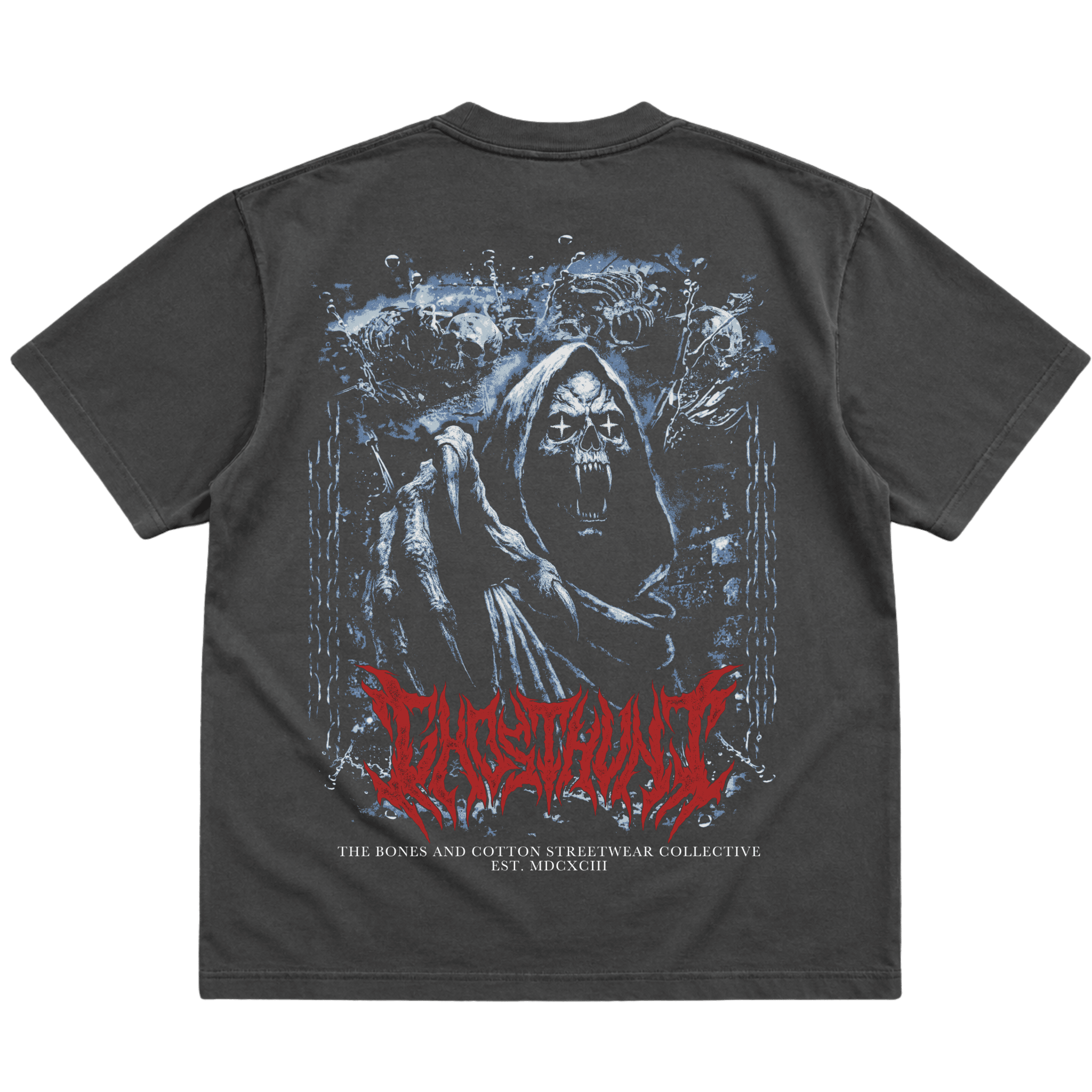 Reaper Heavyweight Tee - Ghost Hunt -