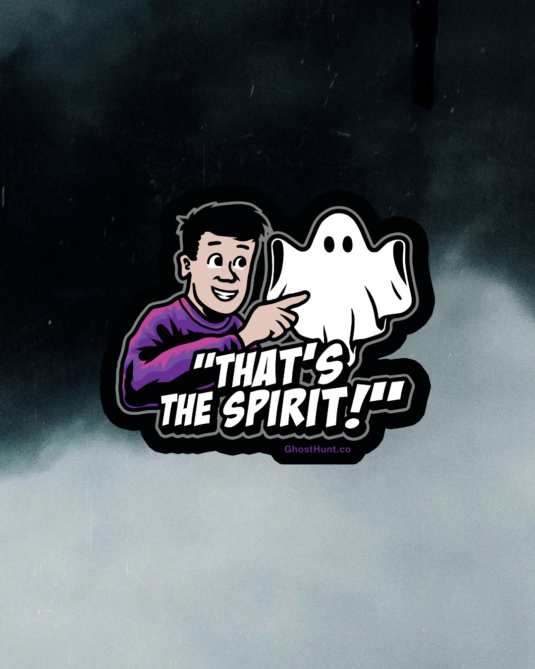 That's The Spirit Vinyl Sticker