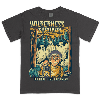 Wilderness Survival Guide T-Shirt - Ghost Hunt - T-Shirt
